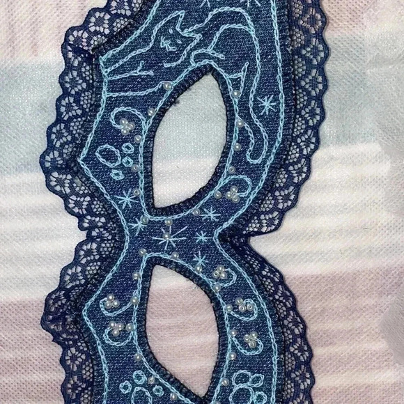Hand made embroidery.  Masks 🎭 - Picture 5 of 10